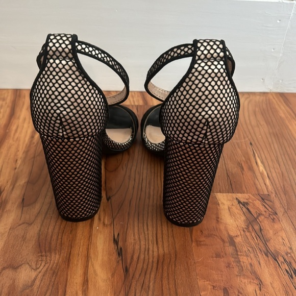 Steve Madden Fishnet Heels - Picture 3 of 6